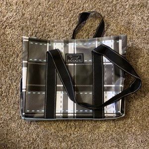 Scout plaid tote.